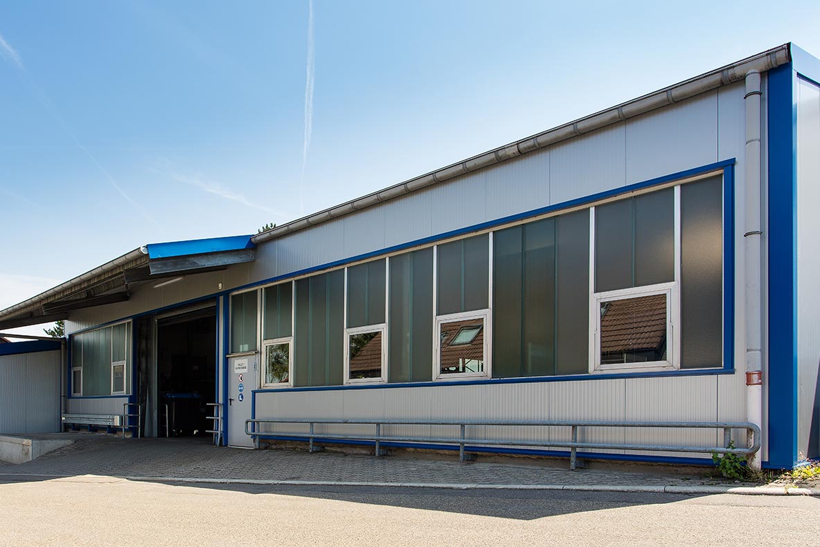 Klauser Metall Fertigungshalle in Weil der Stadt/Münklingen