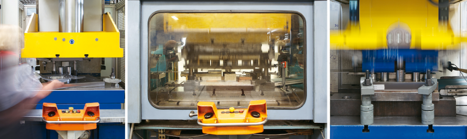 Pressen von Klauser Metall